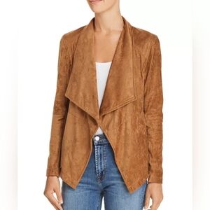 BB Dakota Women's Size Medium Earned It Faux Suede Open Jacket Western Cowgirl